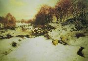 Joseph Farquharson Evening at Finzean oil painting picture wholesale